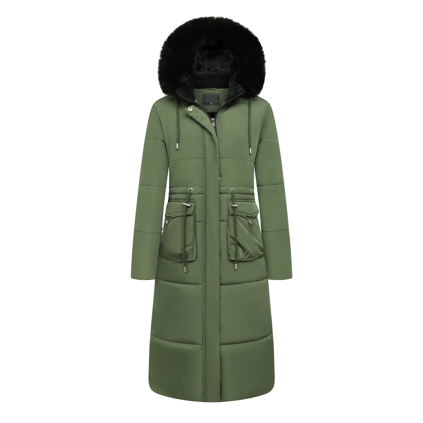 Drawstring Cinched Hoodie Jacket