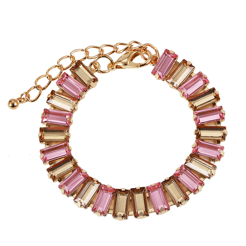 Ethnic style braided bracelet