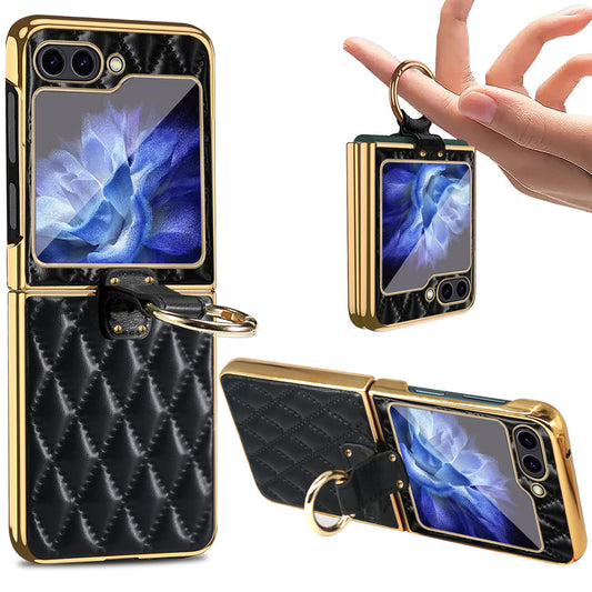 Diamond Ring Z Flip Phone Case