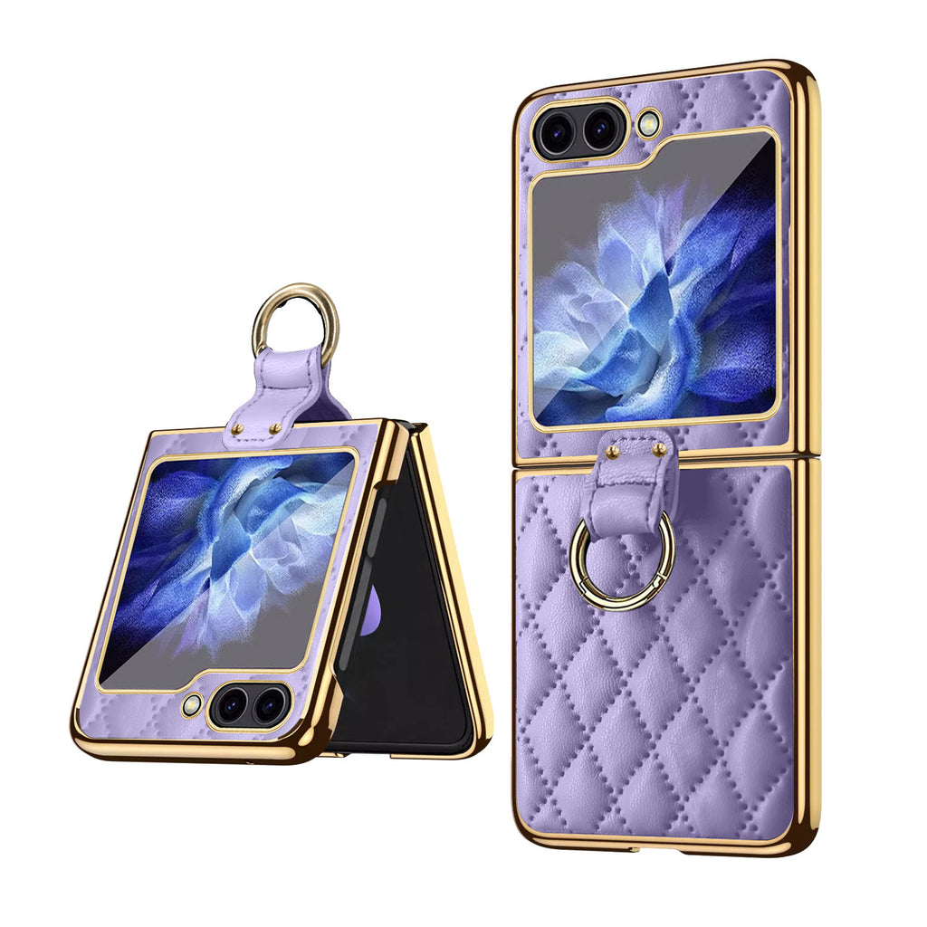 Diamond Ring Z Flip Phone Case