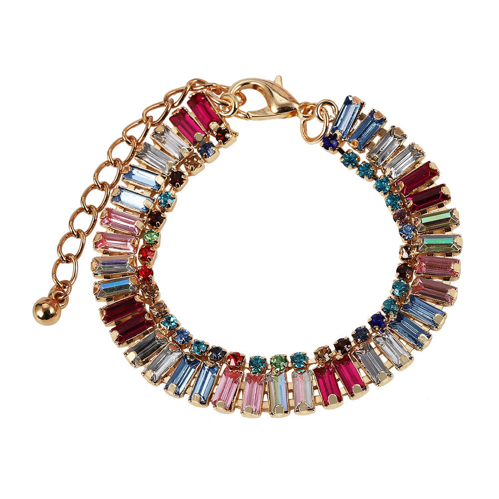 Ethnic style braided bracelet