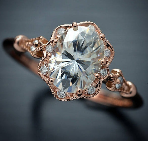Topaz Stud ring -14k gold or 925 silver