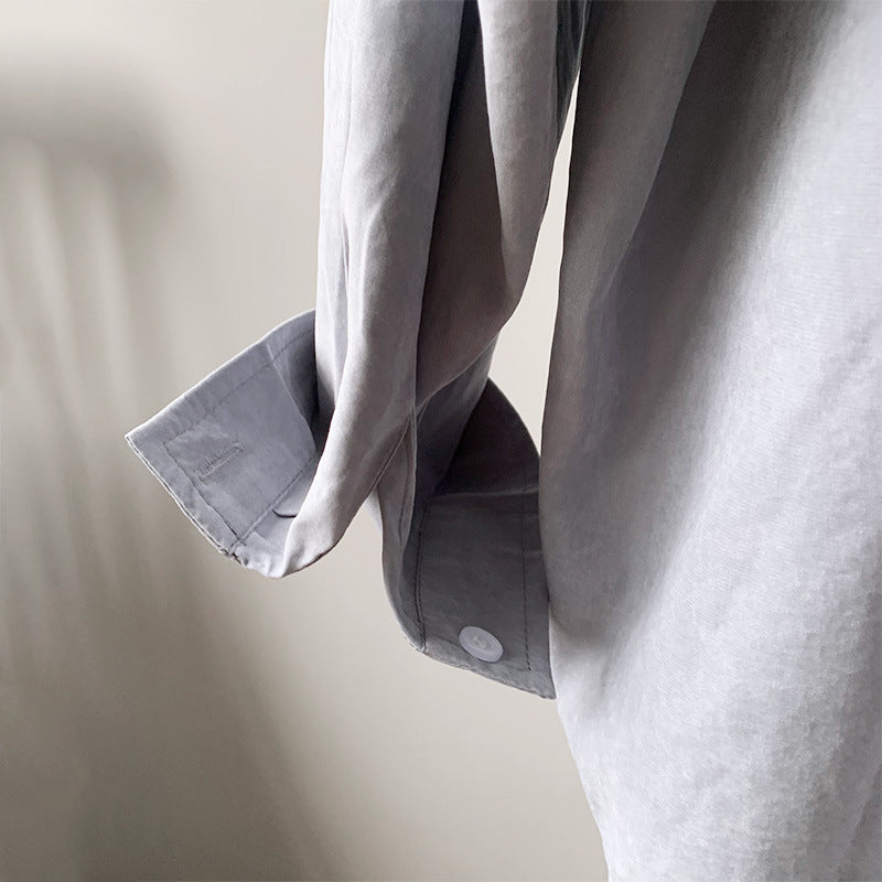 Long-sleeve western-style women shirt