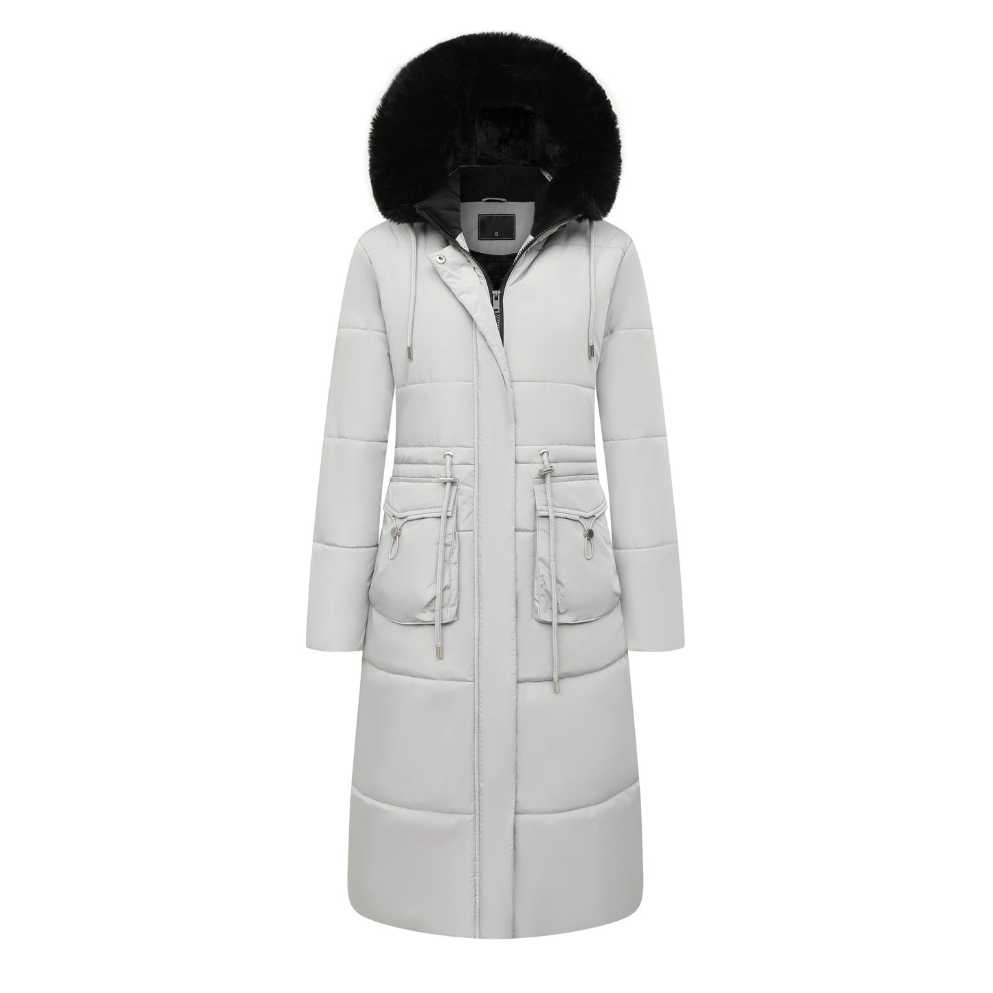 Drawstring Cinched Hoodie Jacket