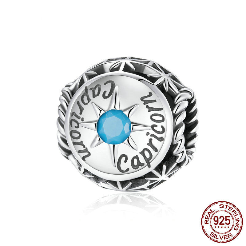 Retro style fashion color zircon