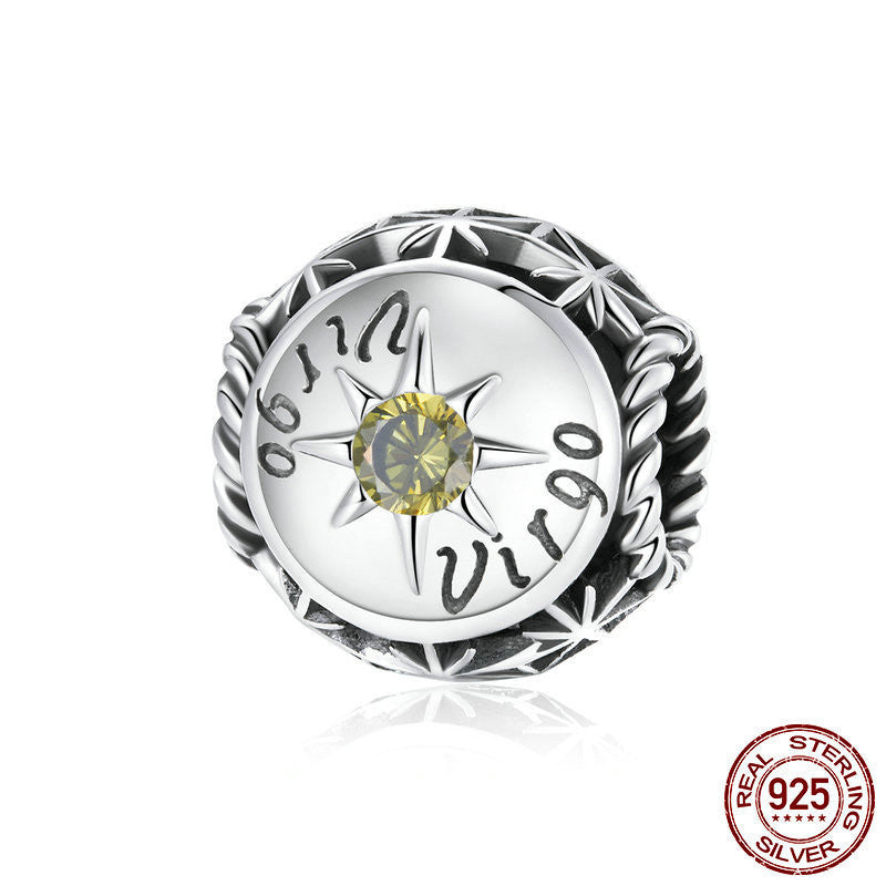 Retro style fashion color zircon