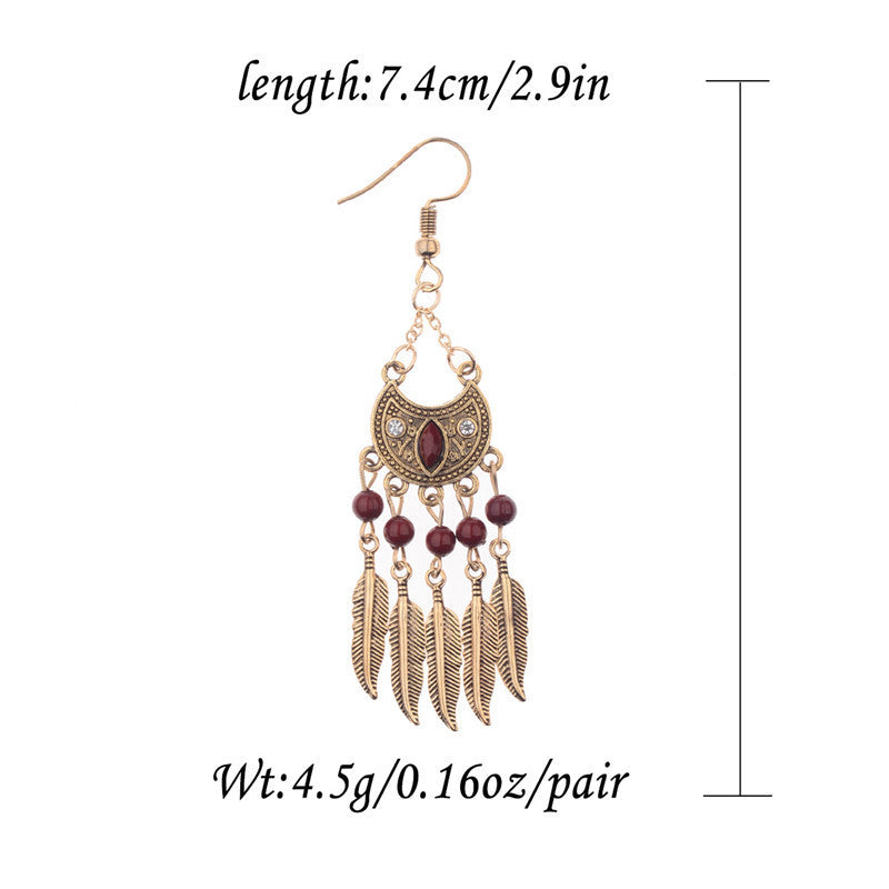 Ethnic Style Retro Women's Earrings