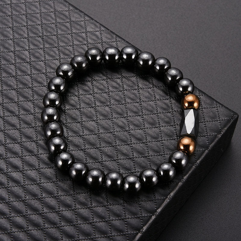 Magnetic Black Buddhist Retro Bracelets