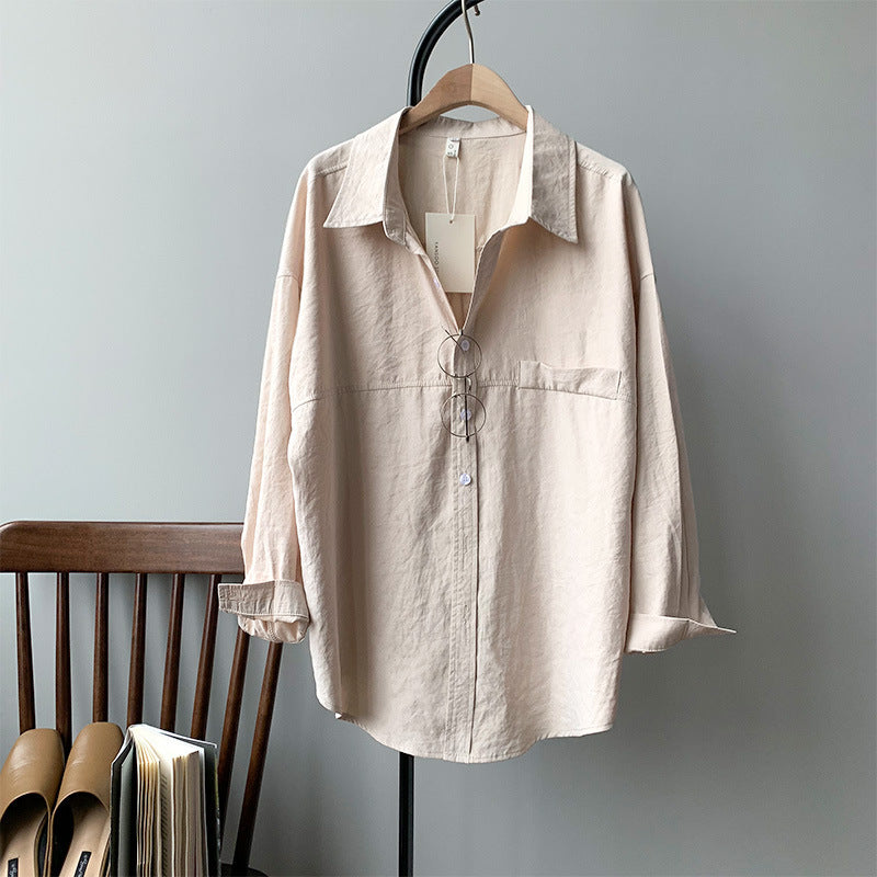 Long-sleeve western-style women shirt
