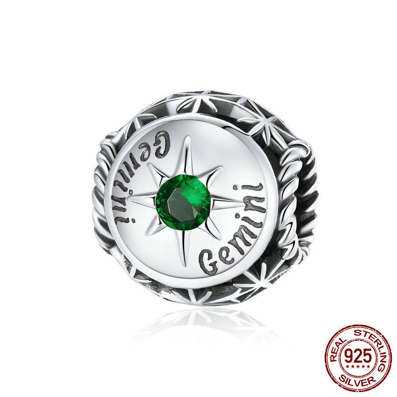 Retro style fashion color zircon