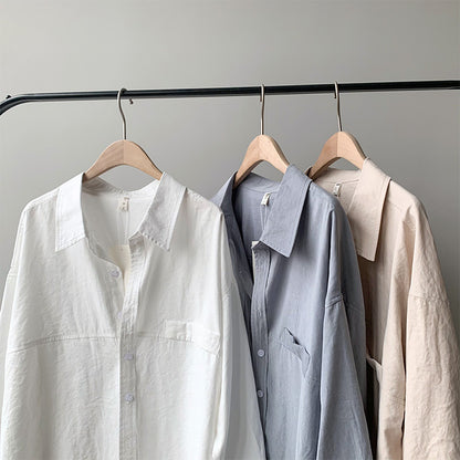 Long-sleeve western-style women shirt