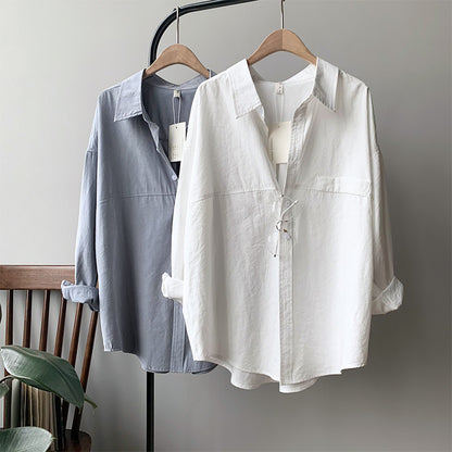 Long-sleeve western-style women shirt