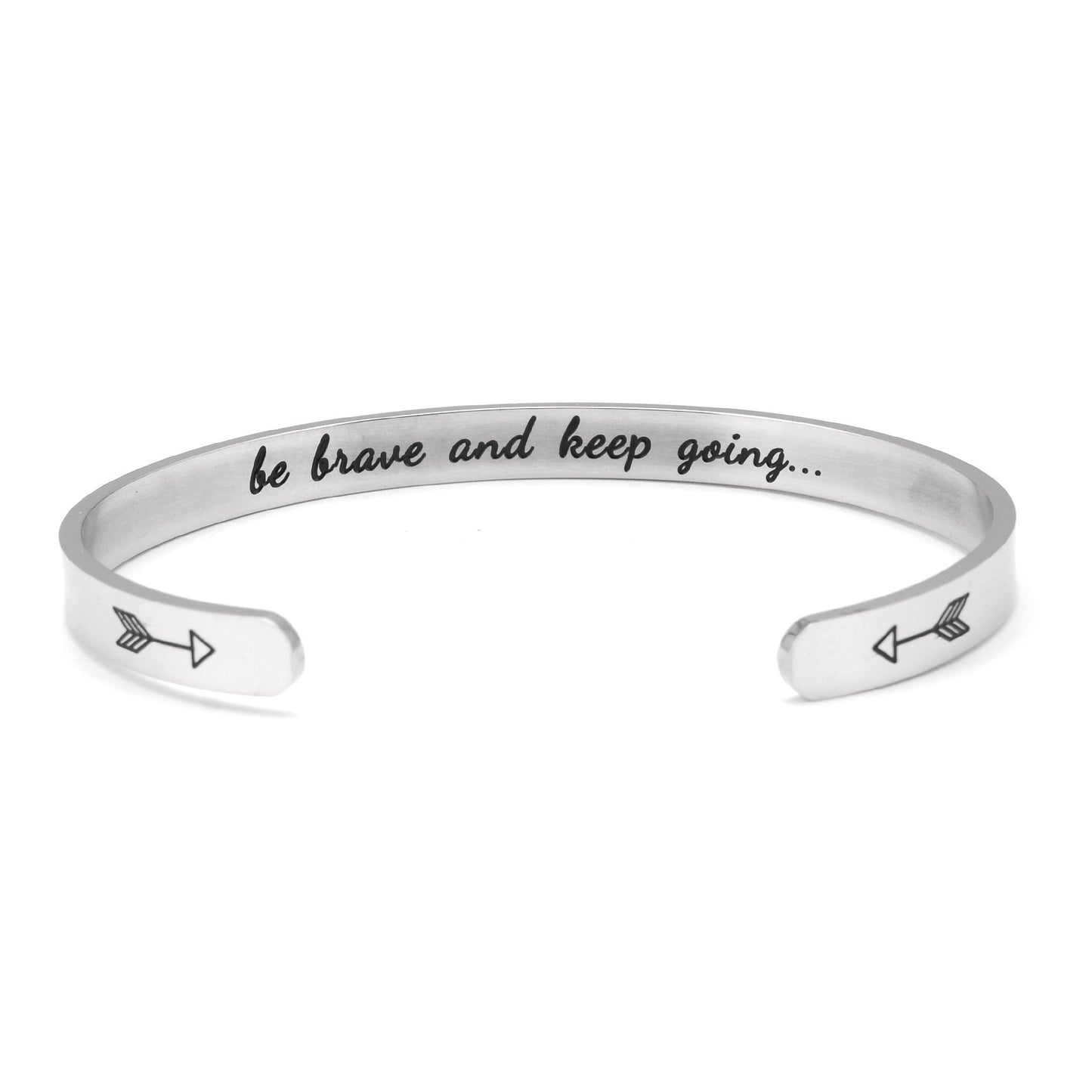 Stainless Steel Double Arrow Bracelett
