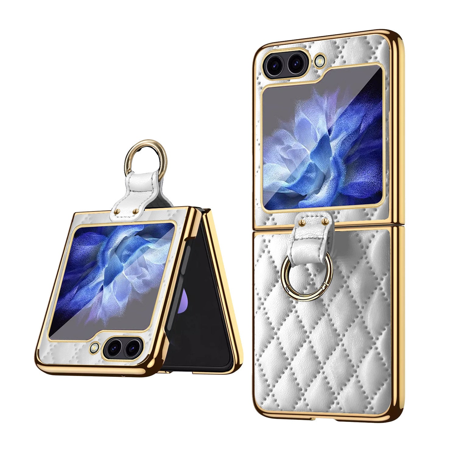 Diamond Ring Z Flip Phone Case