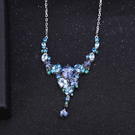 925 Sliver French Style Necklace