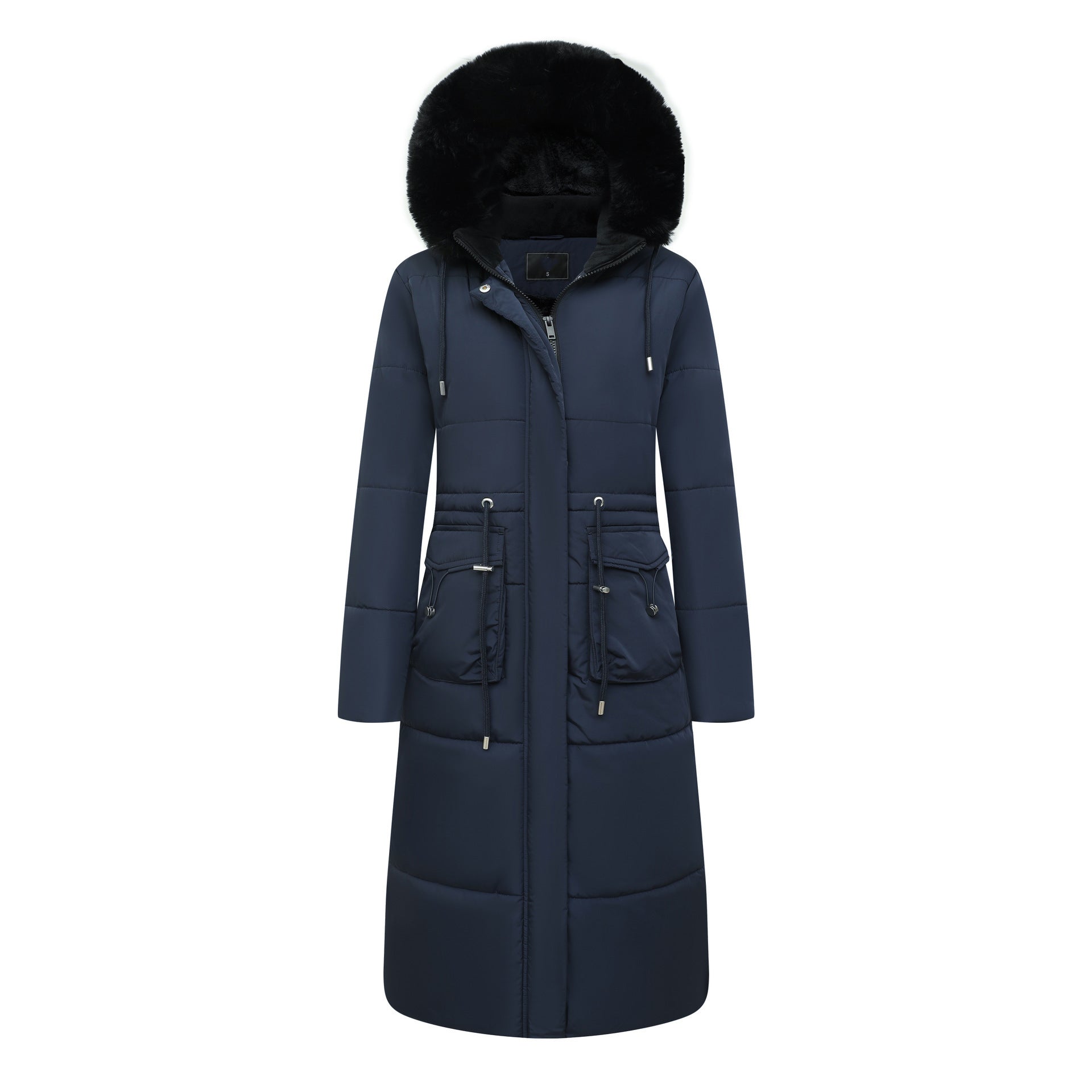 Drawstring Cinched Hoodie Jacket