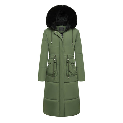 Drawstring Cinched Hoodie Jacket