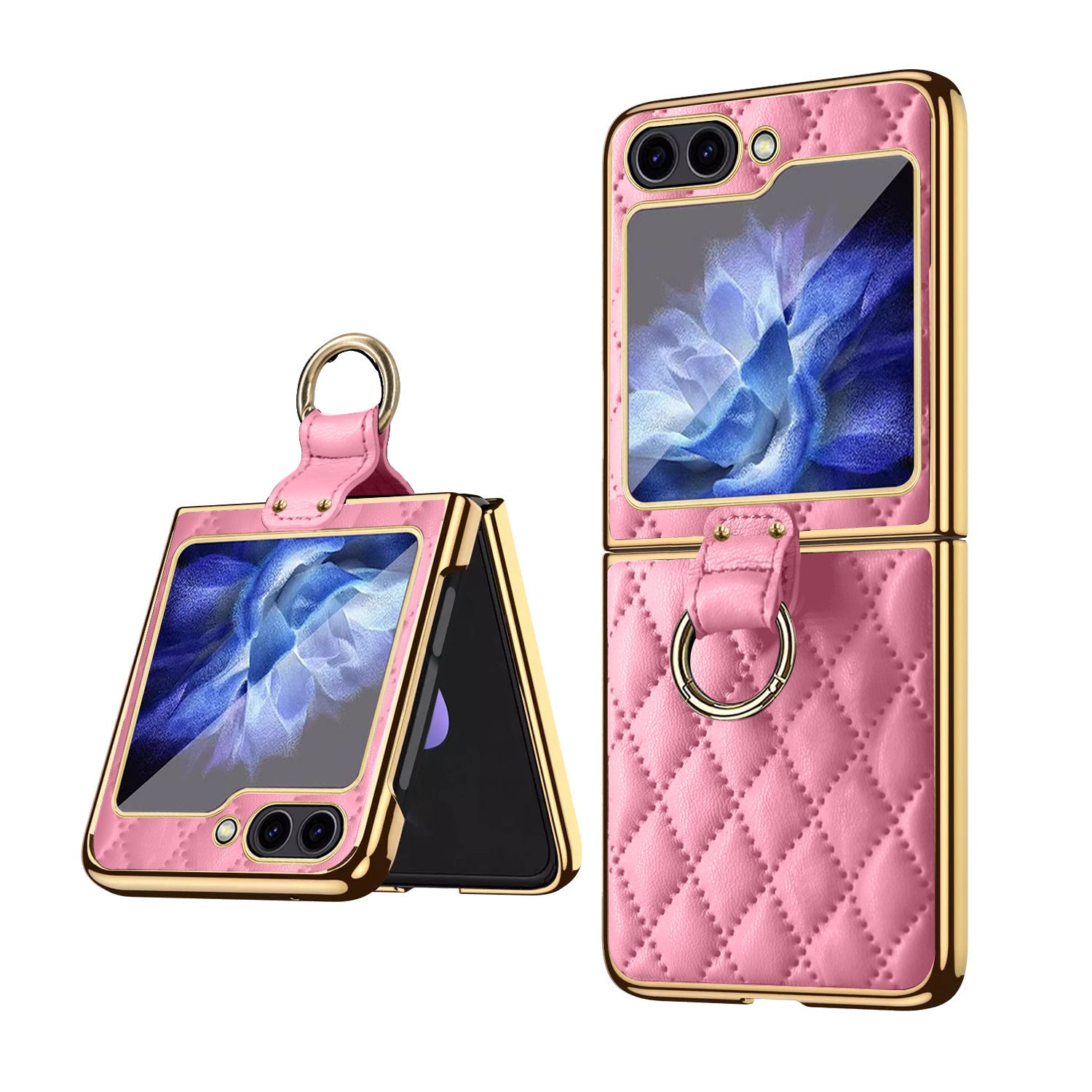 Diamond Ring Z Flip Phone Case