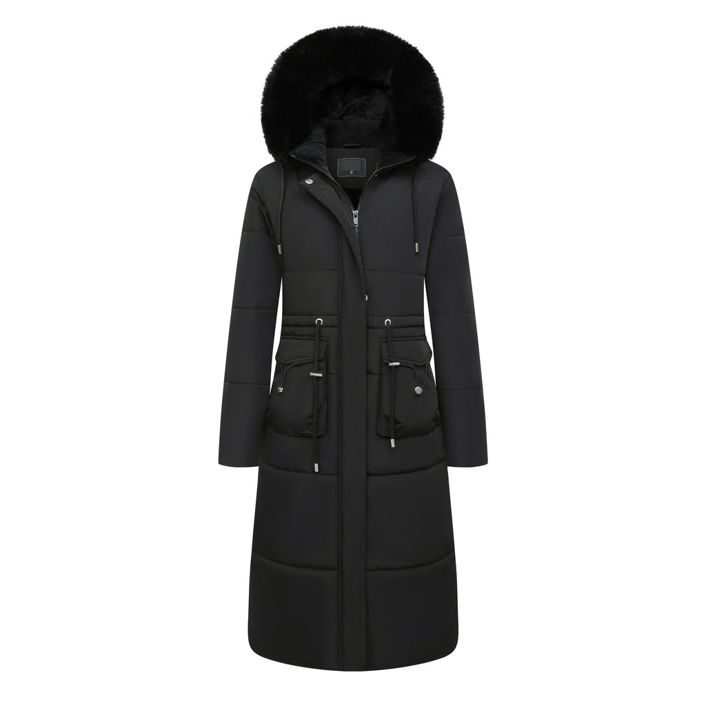 Drawstring Cinched Hoodie Jacket