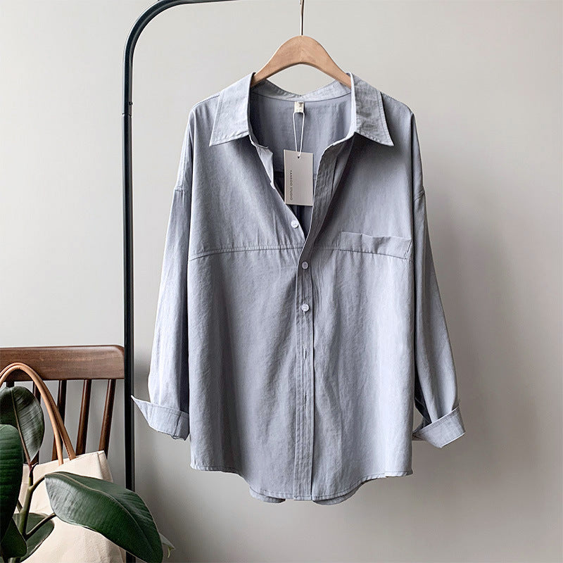 Long-sleeve western-style women shirt