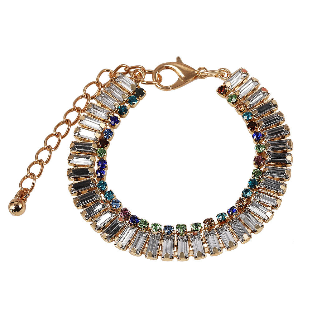 Ethnic style braided bracelet