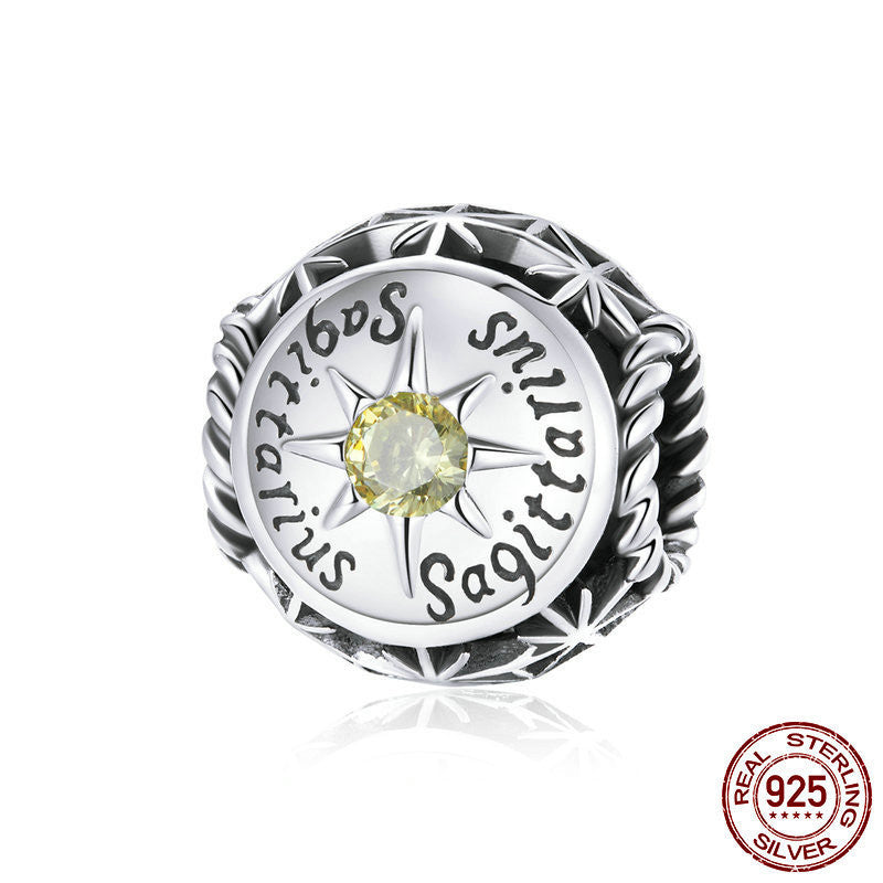 Retro style fashion color zircon