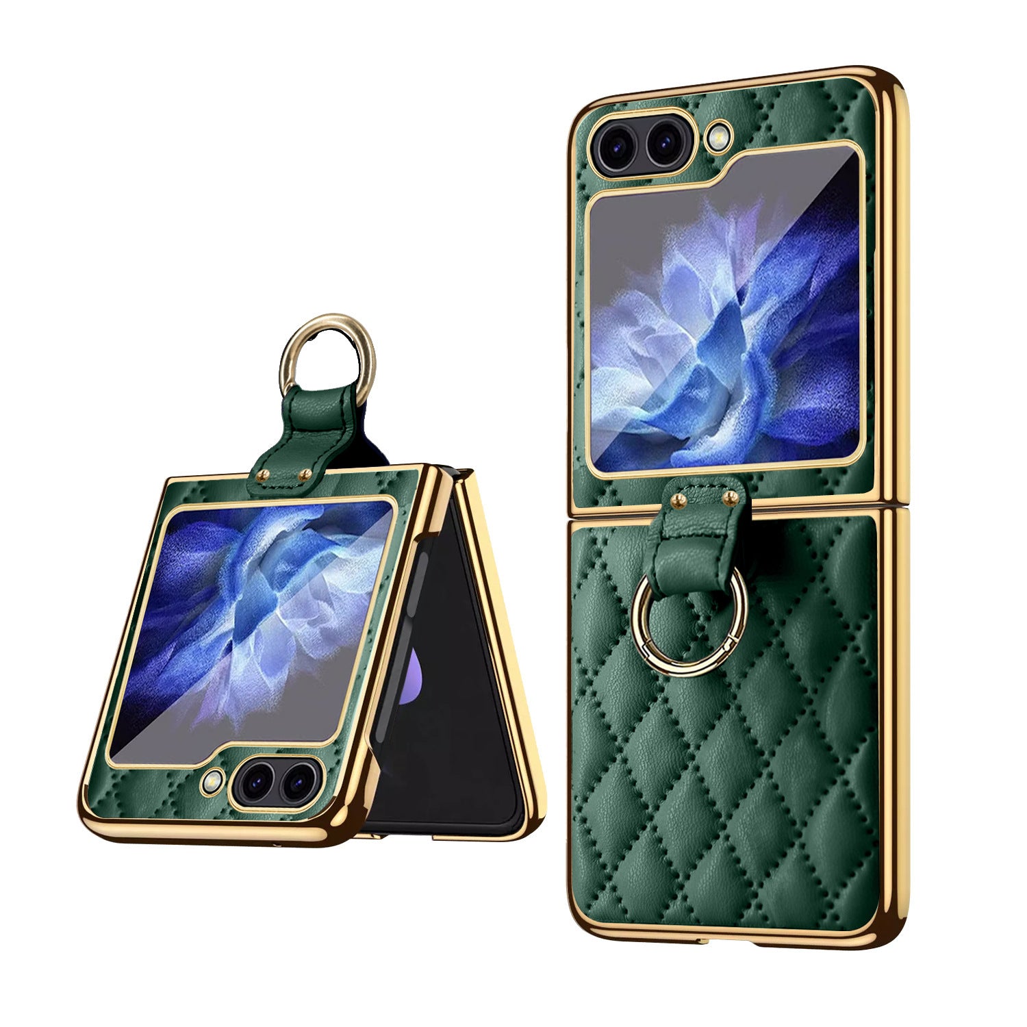Diamond Ring Z Flip Phone Case
