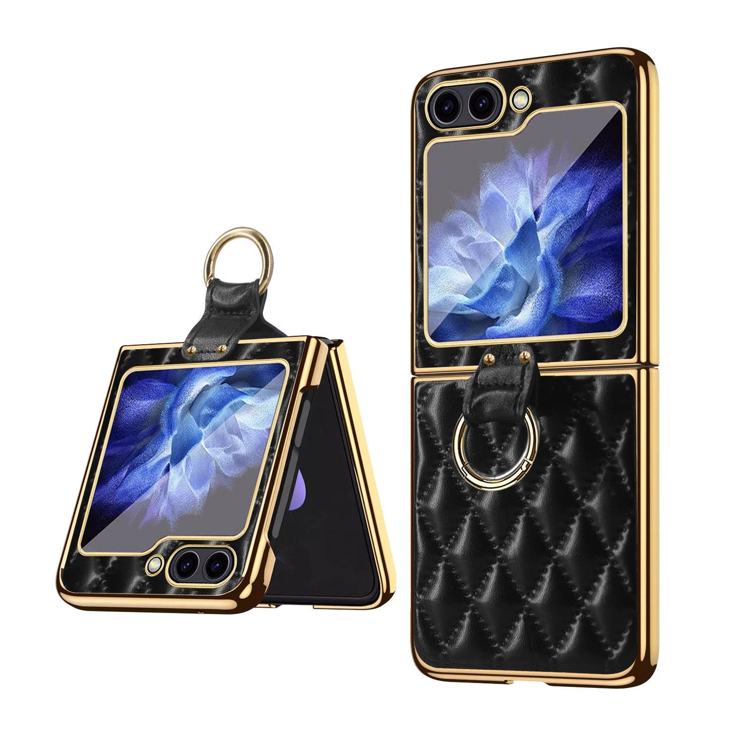 Diamond Ring Z Flip Phone Case