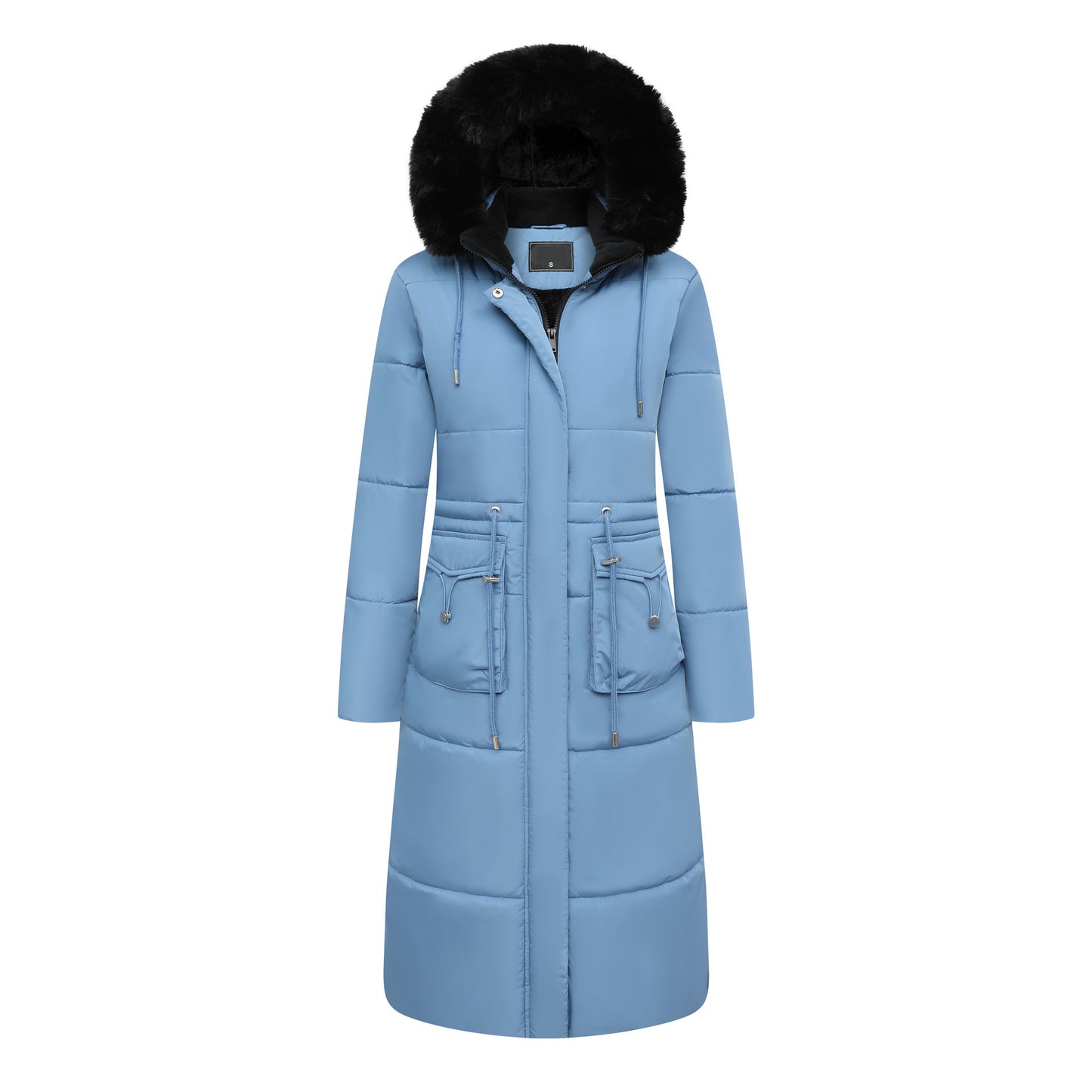 Drawstring Cinched Hoodie Jacket