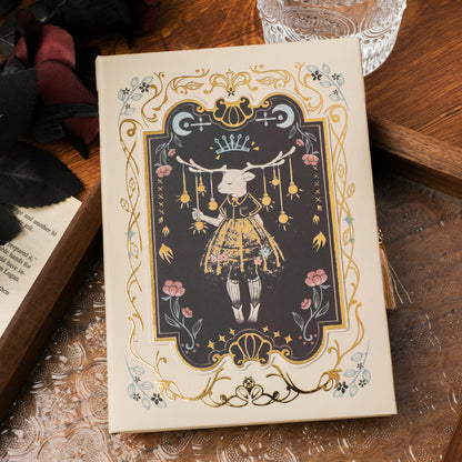 Retro Art THALO Gothic Personal Diary
