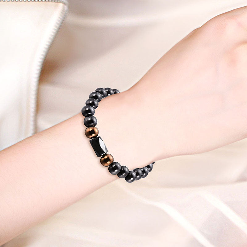 Magnetic Black Buddhist Retro Bracelets