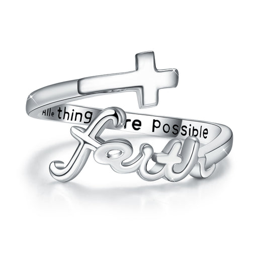 925 Sterling Silver Adjustable Ring