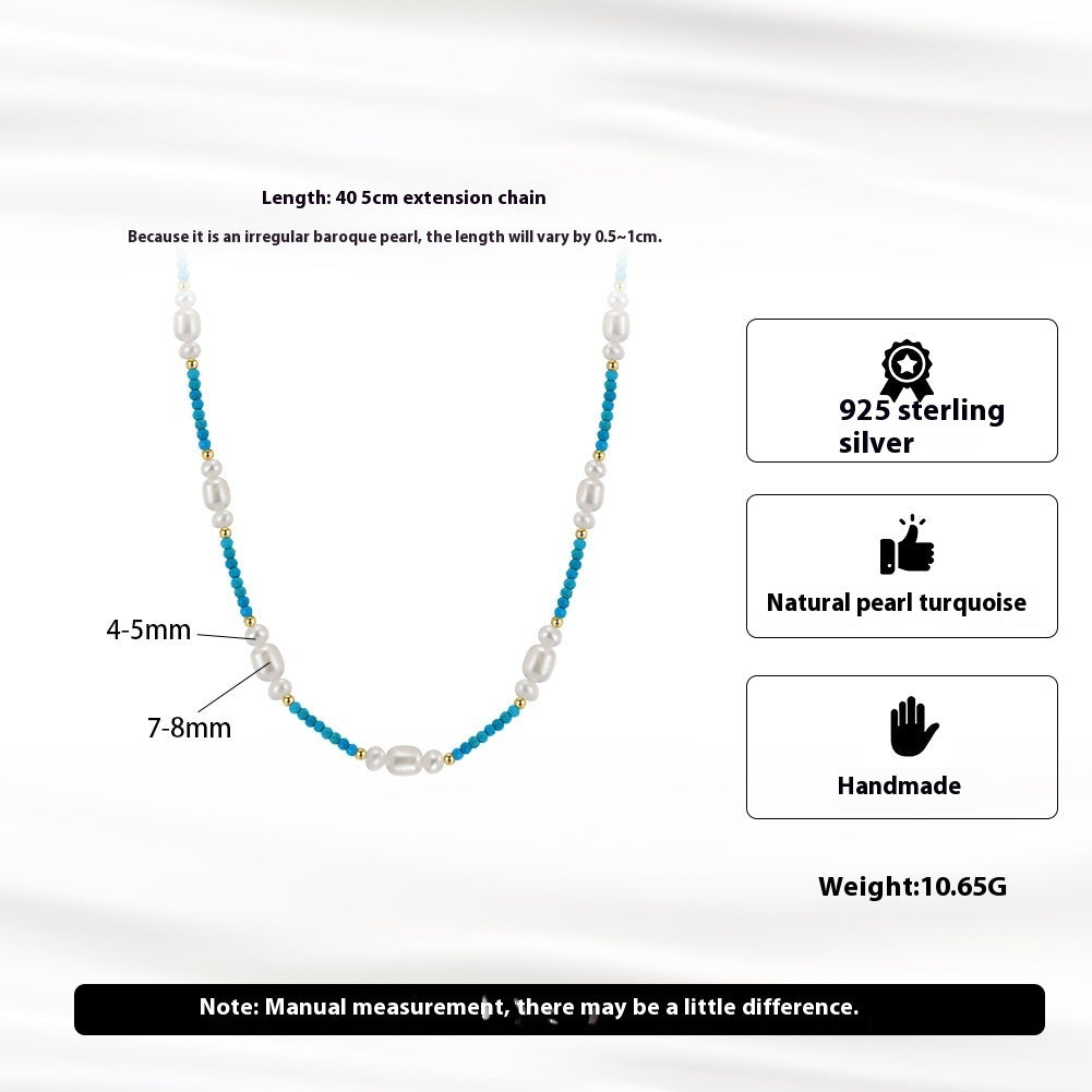 Baroque Pearl Pendant Necklace