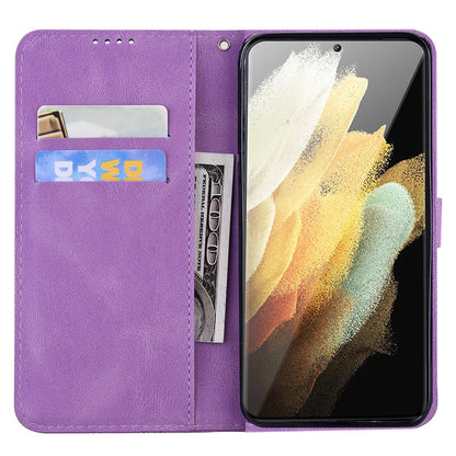 Big Bowknot Embossed Leather Phone Case