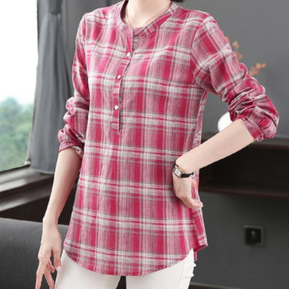 Cotton & Linen Women's Shirt