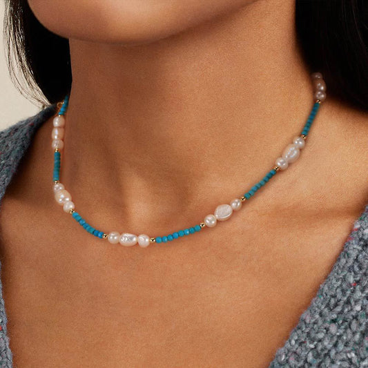 Baroque Pearl Pendant Necklace